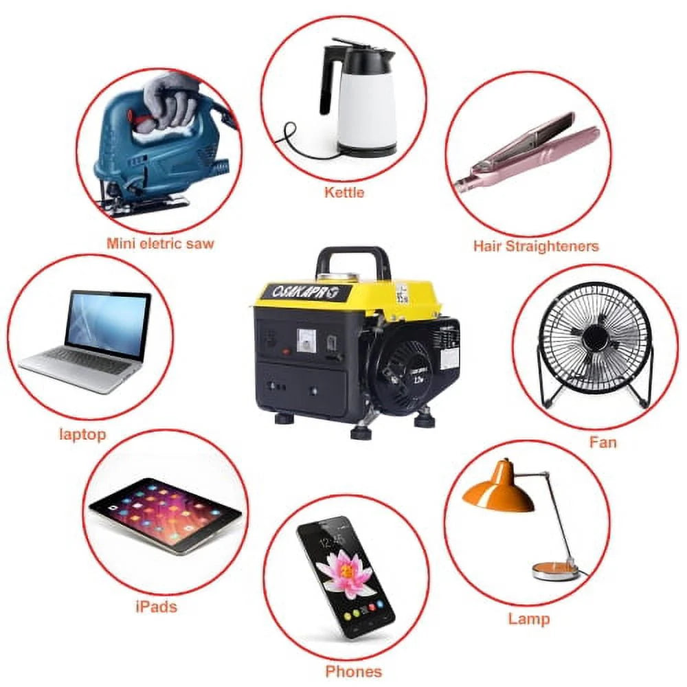 Portable Low Noise Gas Powered Generator Q15103