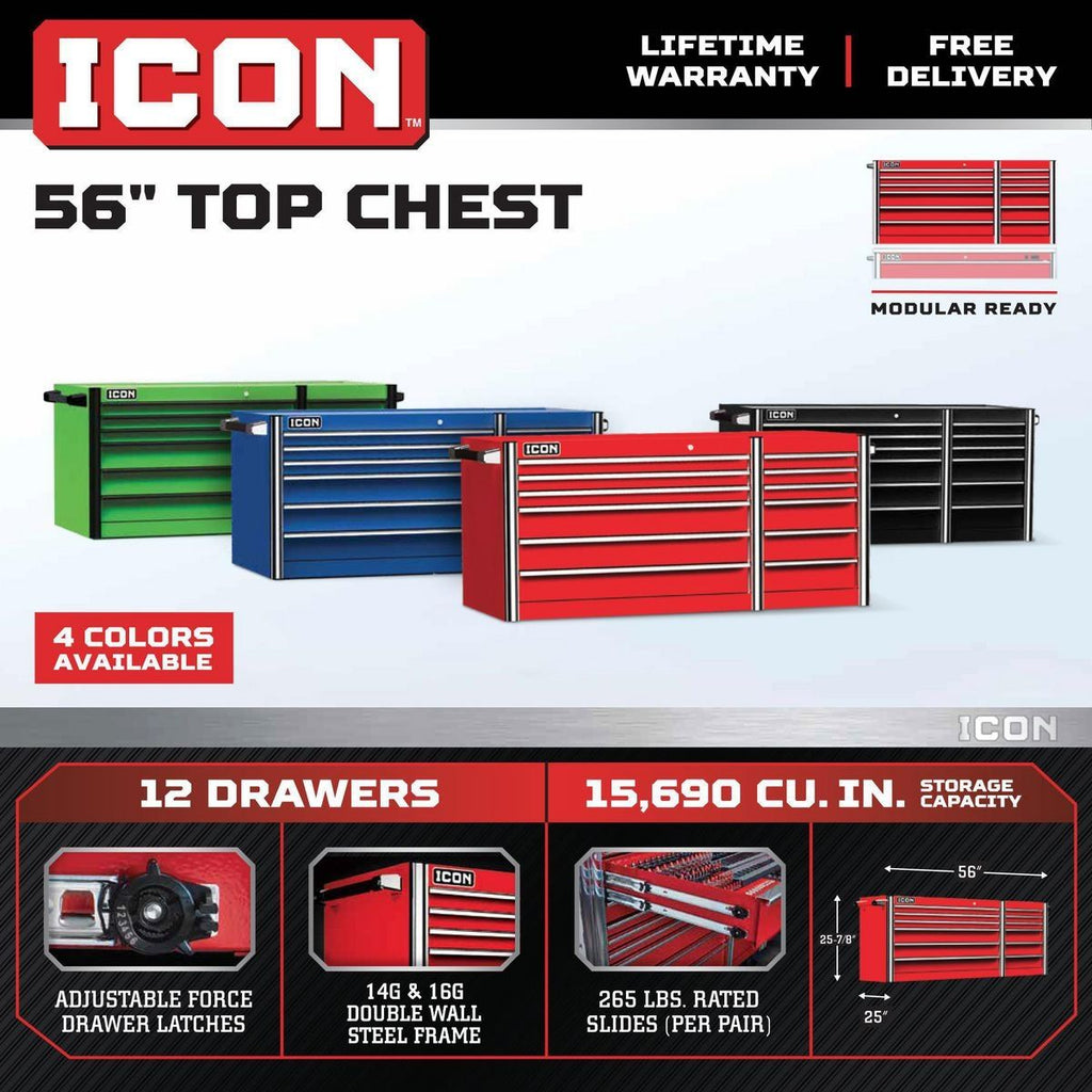 56 in. Top Chest Y825430