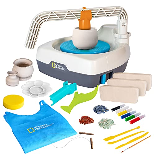 Pottery Wheel Kit for Kids with Air Dry Clay M900