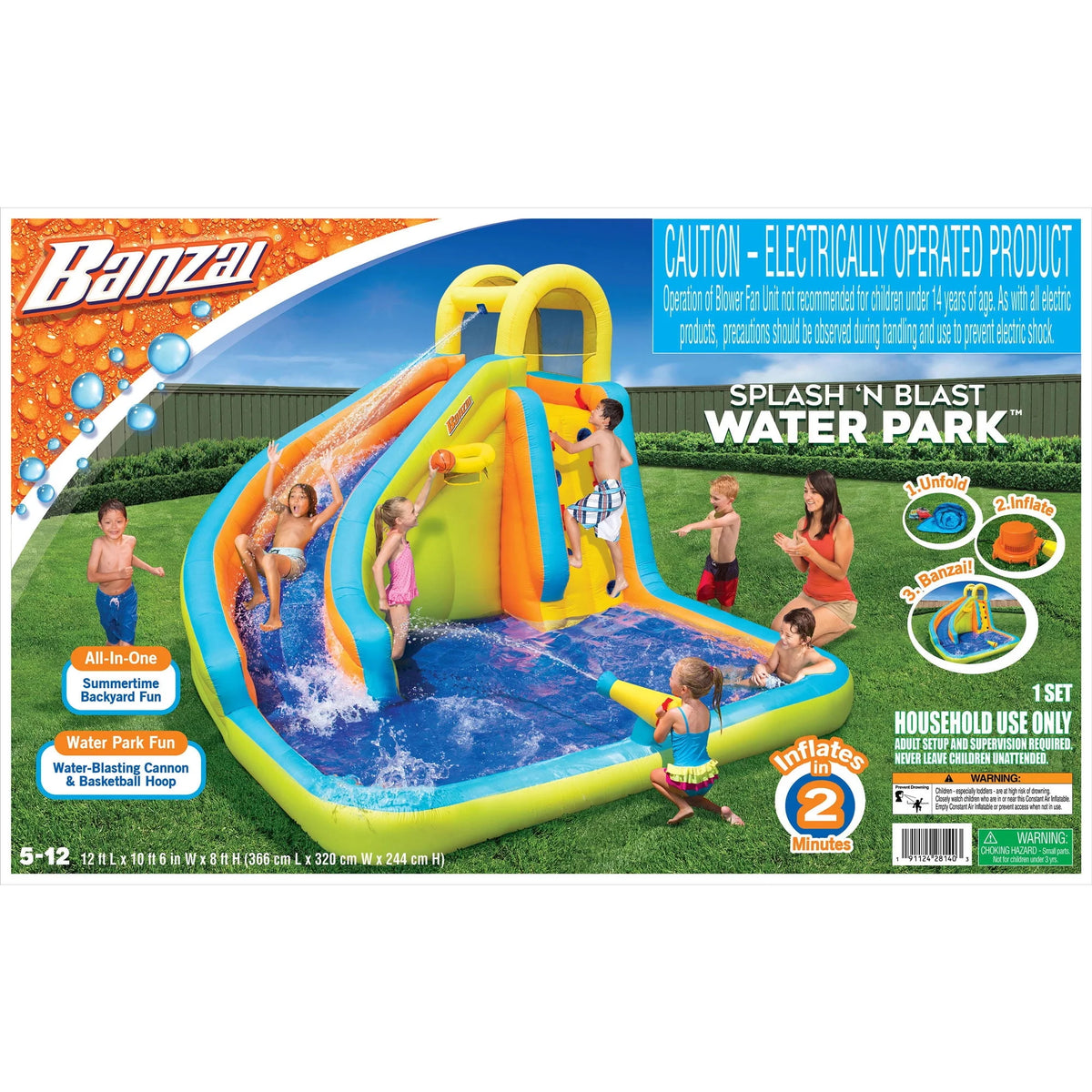 Inflatable Water Slide Splash Park R96878