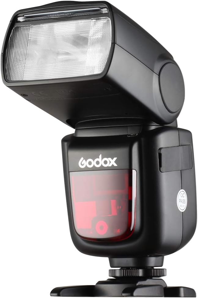 TTL GN60 2.4G High-Speed Sync Li-ion Battery Camera Flash Speedlite with Softbox A25064