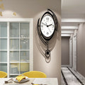 Large 3D Metal Wall Clock V162779