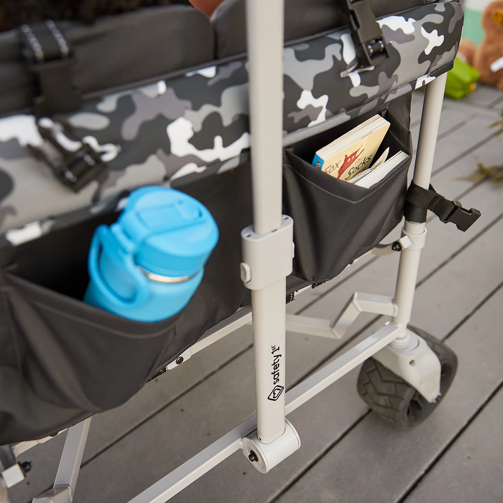 Charcoal Camo Quad Wagon Stroller W38192
