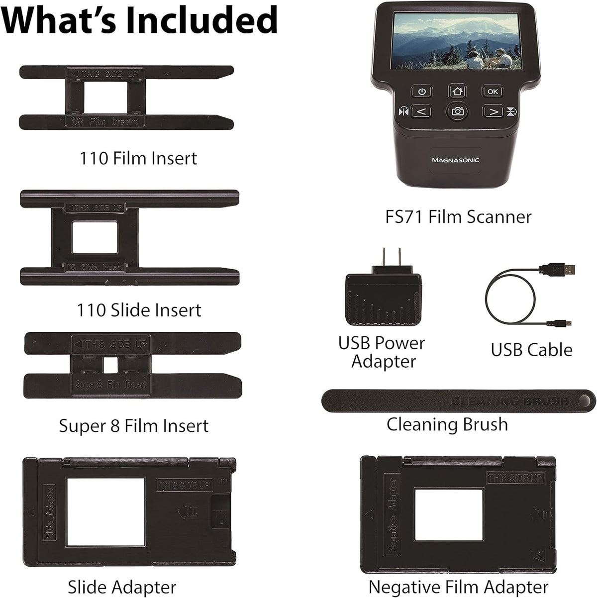 22MP Film Scanner with 5 Display & HDMI D233