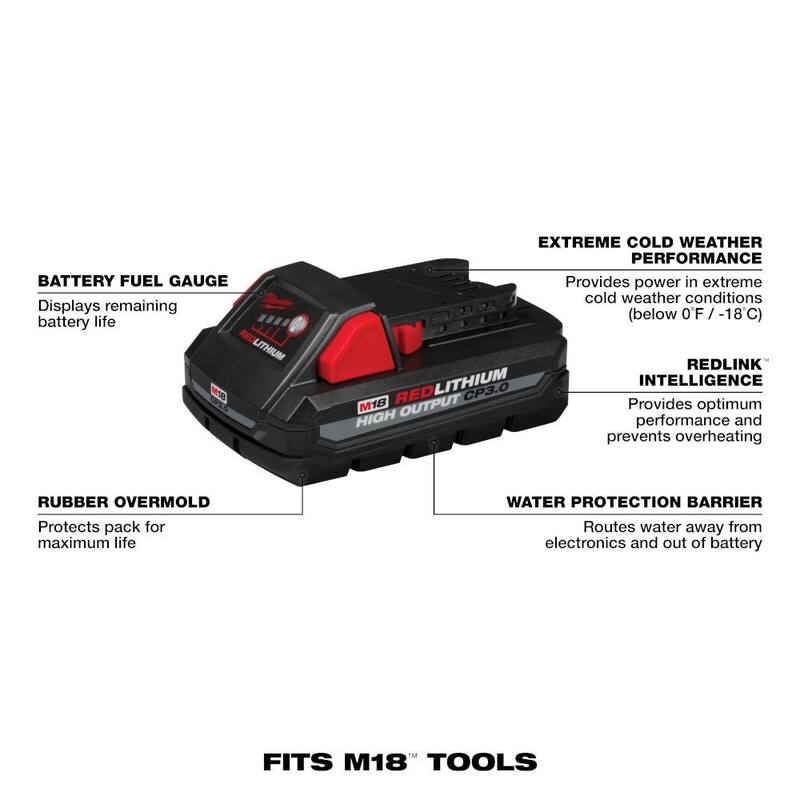 18V Lithium-Ion 3.0Ah Battery Pack 2-Pack Q21462