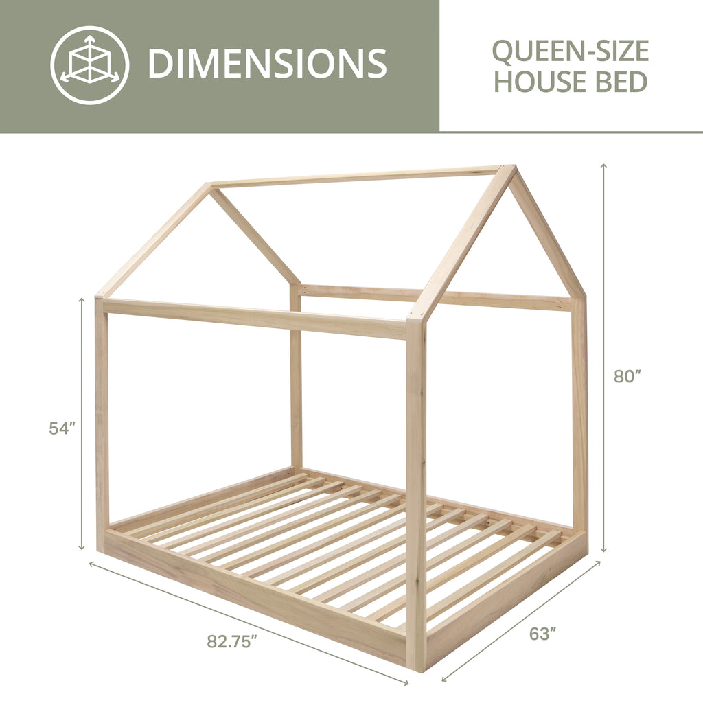 Queen Size Canopy Bed G447