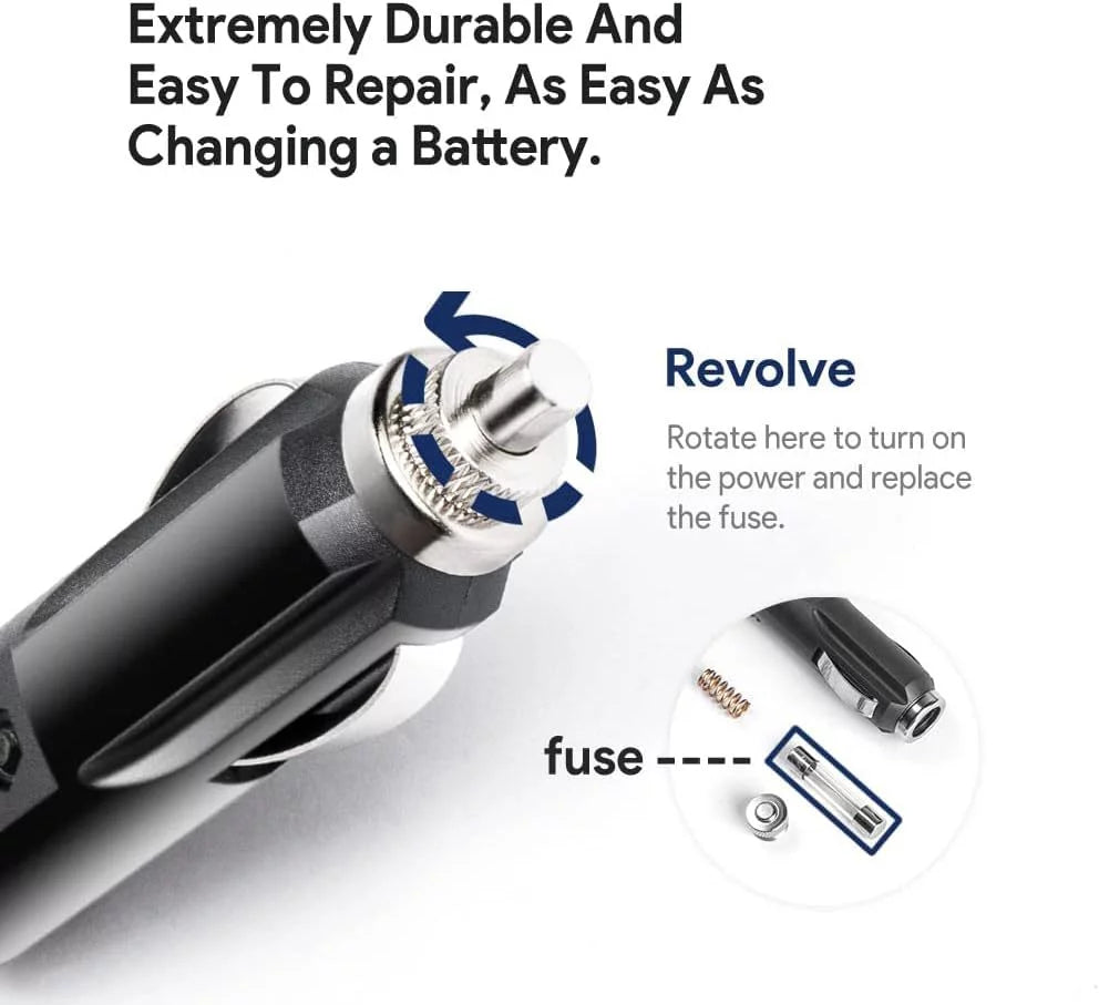Car DC Adapter for Portable Rechargeable TFT LCD TV B7859