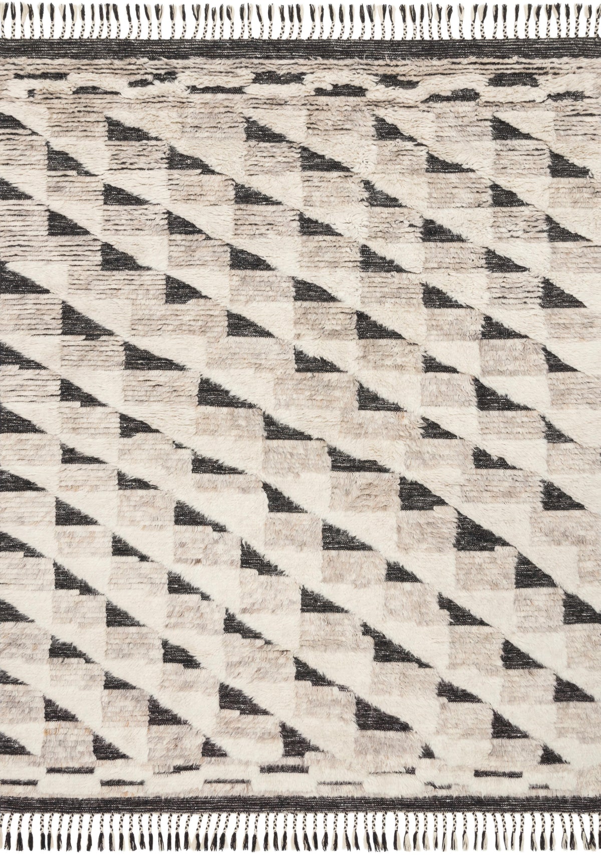 Natural Black 8'6 x 11'6 Rug G689