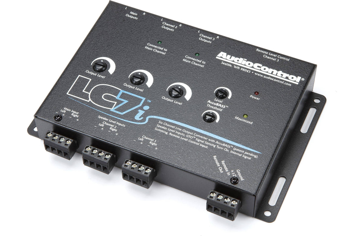 Six Channel Line Output Converter with Accubass X64225
