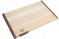 Hinoki Cypress Wooden Cutting Board with Walnut Rim C4539
