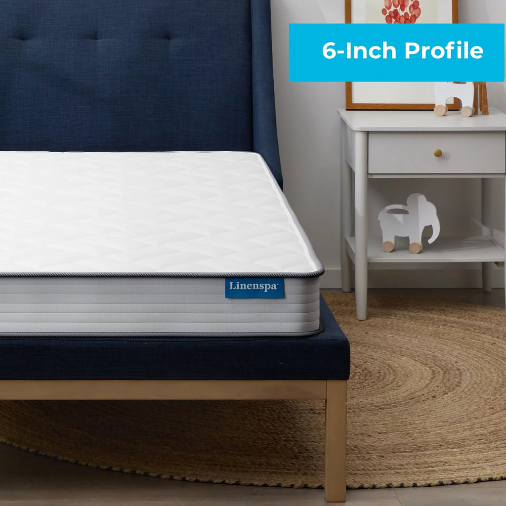 6 Firm Tight Top Innerspring Mattress, Twin XL P851095