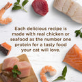 Wet Cat Food Ocean Fish 2.8 oz F194412