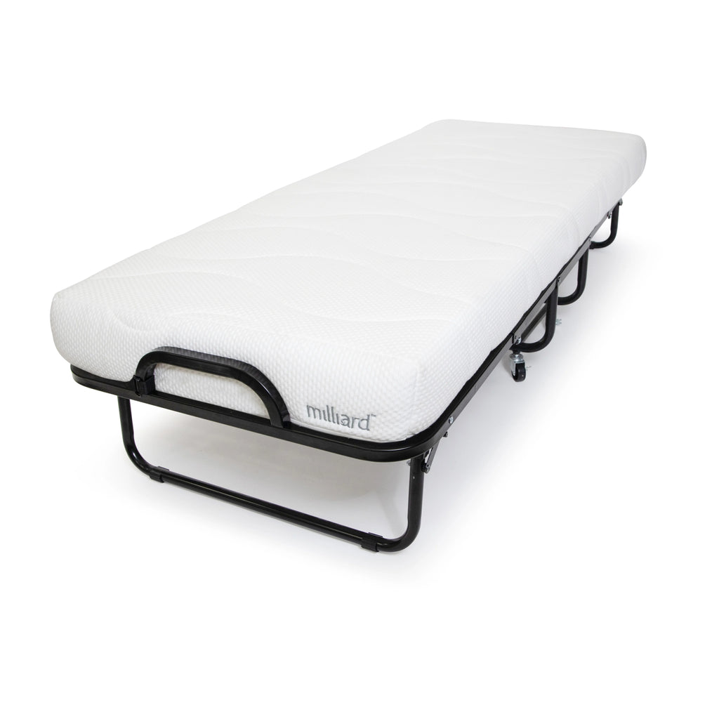 Folding Bed with Memory Foam Mattress F34017