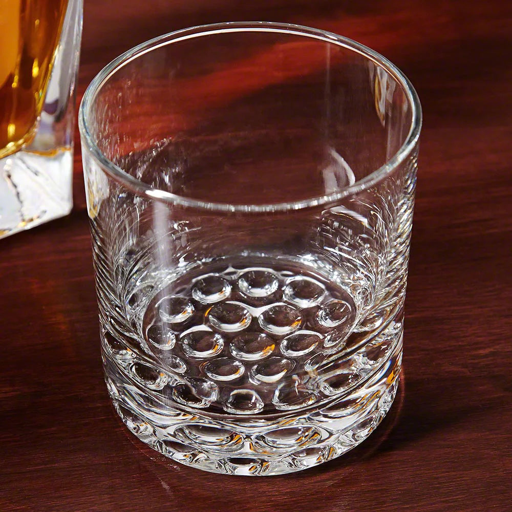 Engraved Whiskey Decanter and Glasses Set R575573