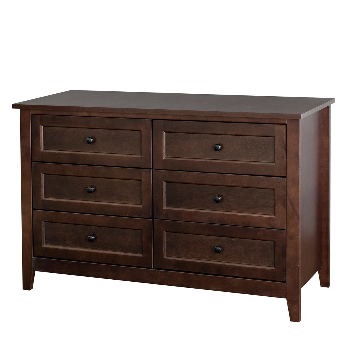 6 Drawer Wood Dresser C15036