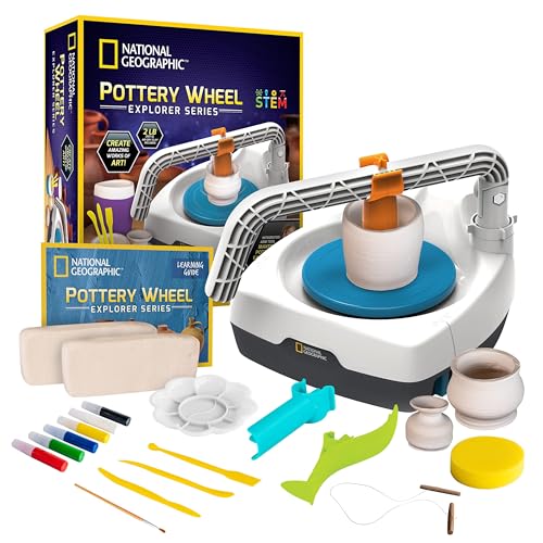 Pottery Wheel Kit for Kids with Air Dry Clay M900