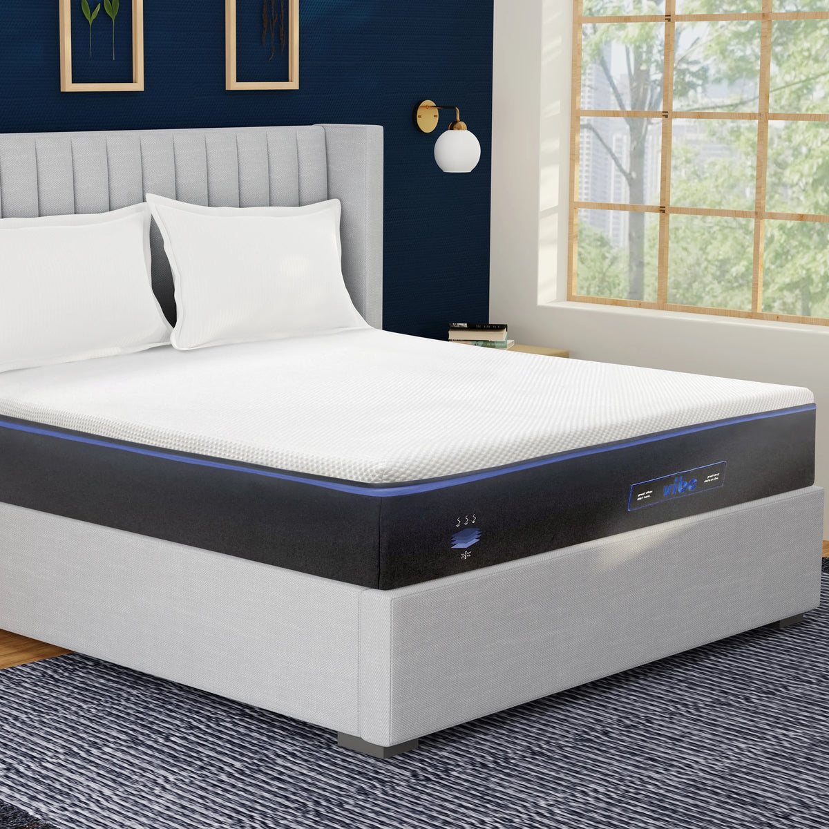 Queen Cooling Gel Memory Foam Mattress M78017