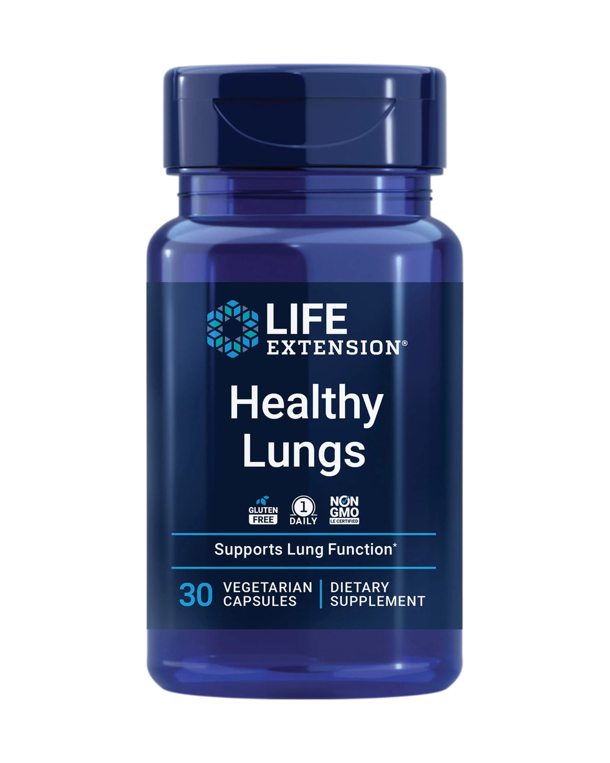 Lung Support Supplement with Boswellia Bael Saffron 30 Vegetarian Capsules T763005