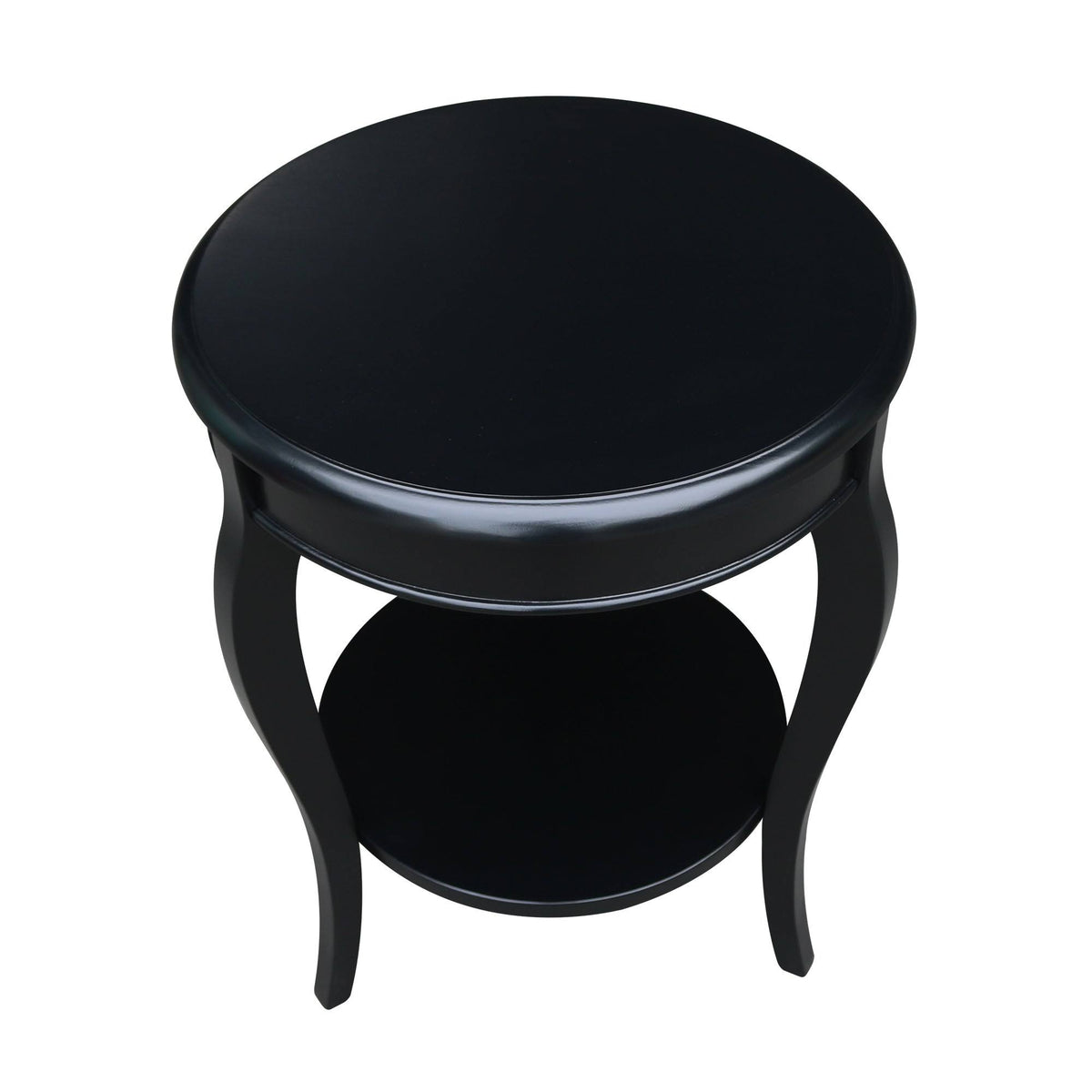 Ocean Blue Round End Table L8361