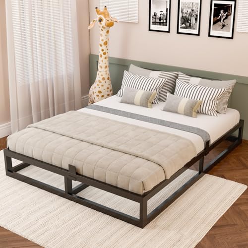 6 Inch Queen Metal Platform Bed Frame G29878
