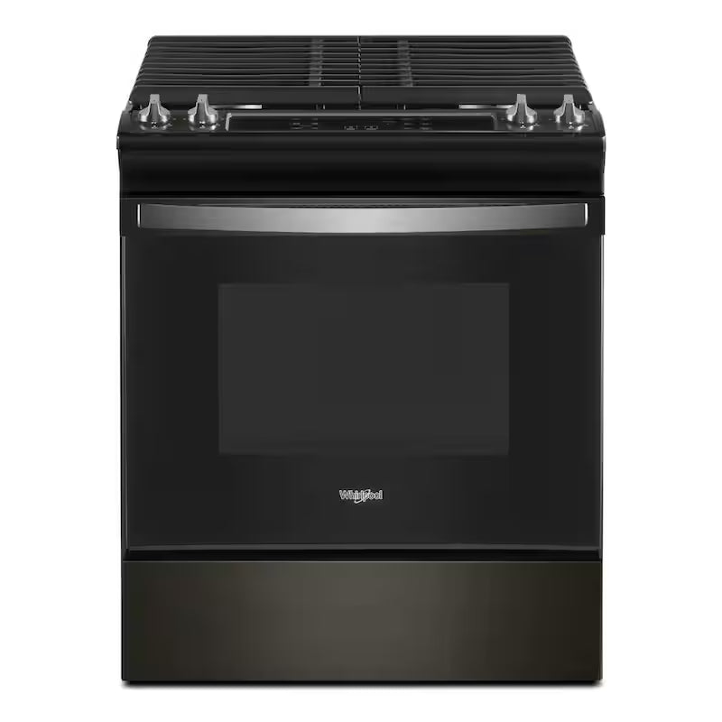 Black Stainless Gas Range C1849