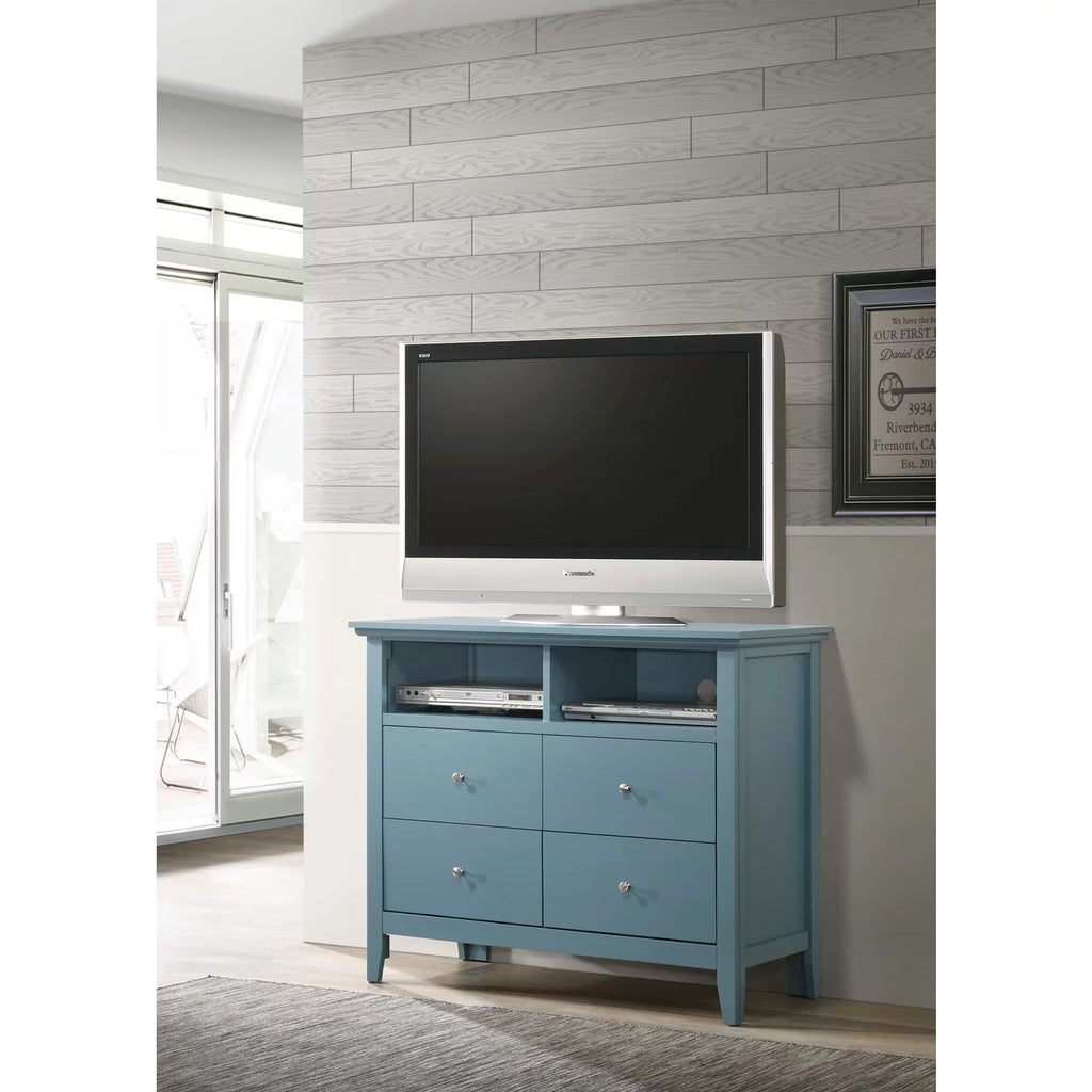 Teal Media Chest X578