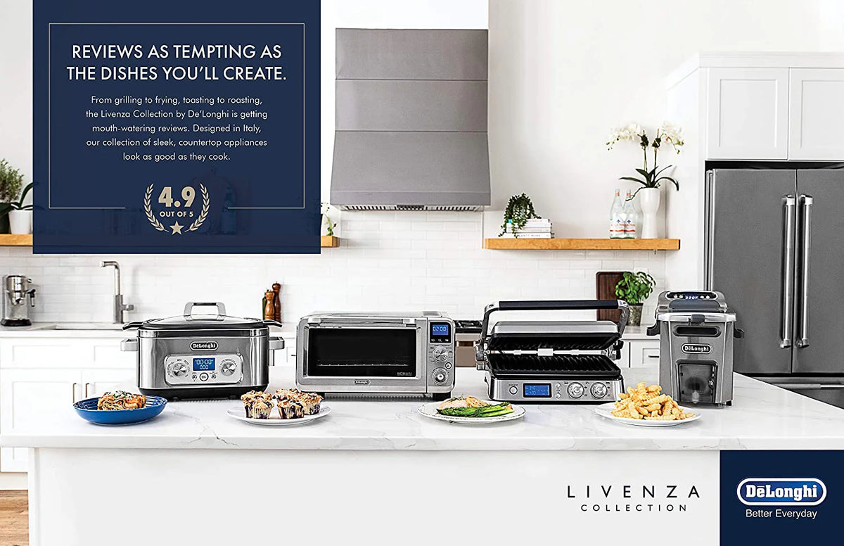1800W Digital Grill, Griddle & Waffle Maker P490