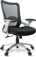 Ergonomic Mesh Office Chair with Adjustable Lumbar Support and Flip-up Arms X672411