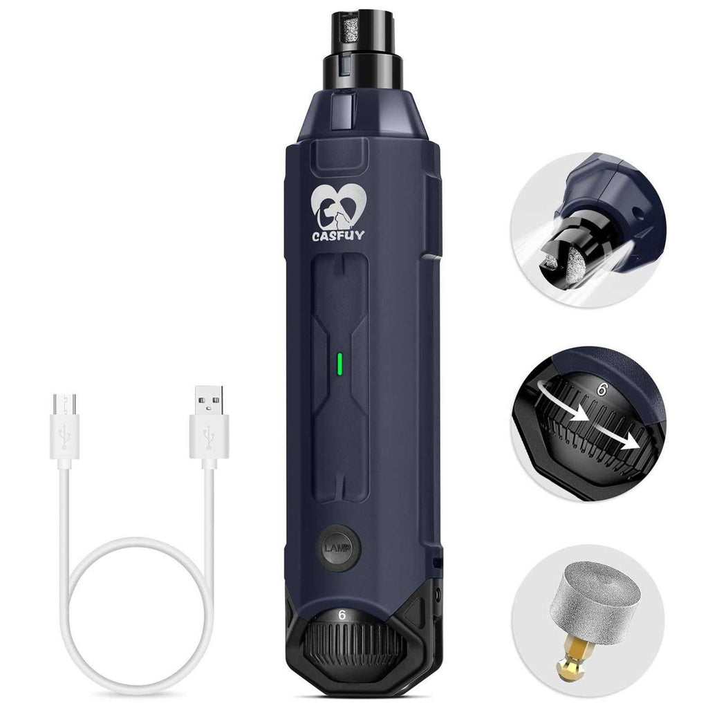 6-Speed Rechargeable Electric Dog Nail Grinder V98338