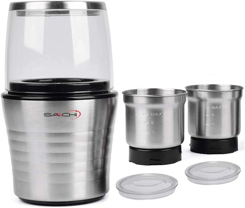Electric Coffee Grinder Wet And Dry Spice Grinder with 2 Stainless Steel Blades K686