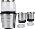 Electric Coffee Grinder Wet And Dry Spice Grinder with 2 Stainless Steel Blades K686