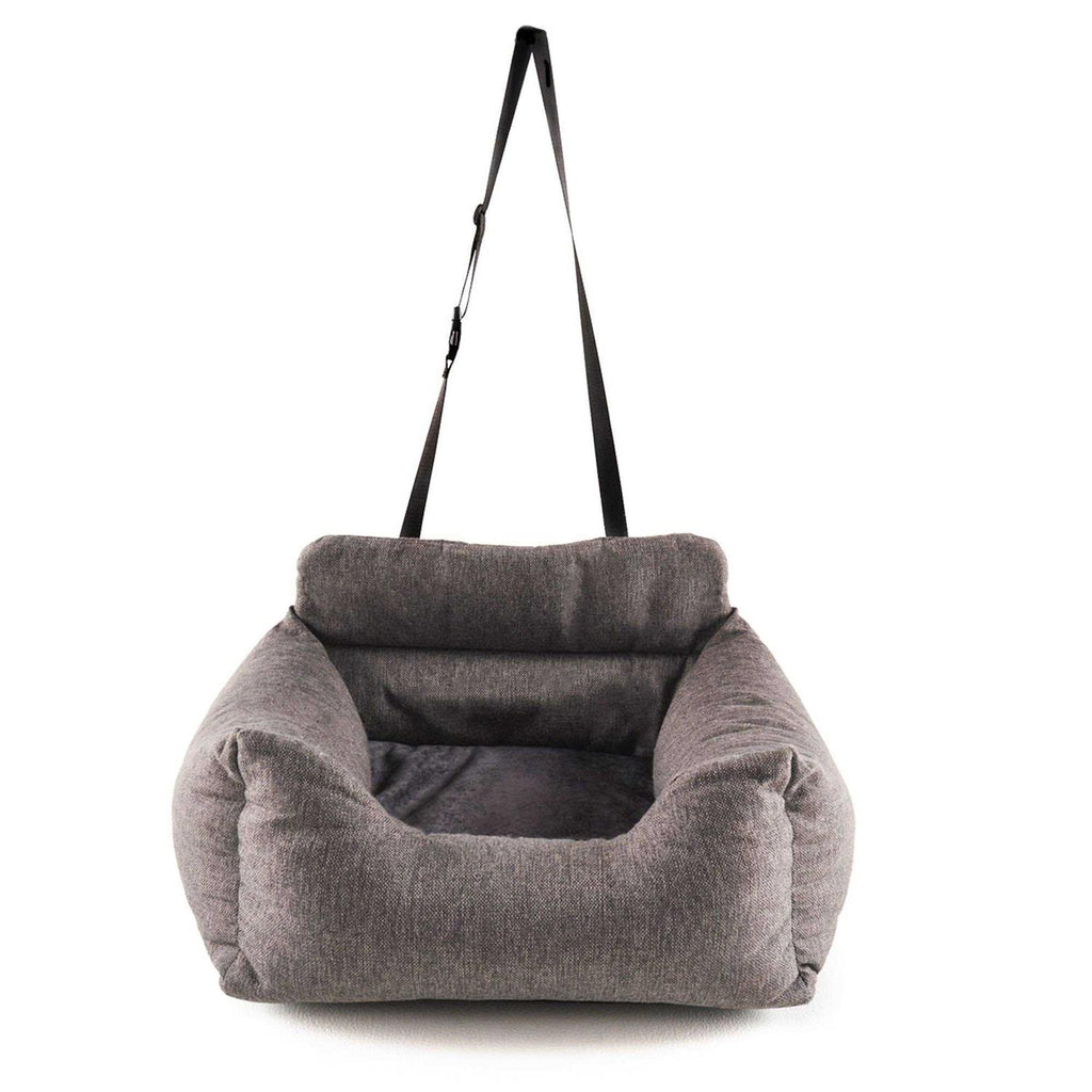 Memory Foam Dog Car Bed Gray L462