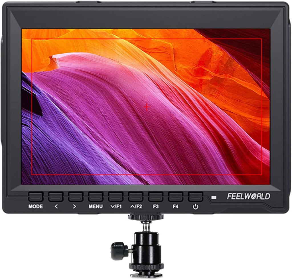 7 Inch DSLR Camera Field Monitor IPS 1280x800 4K HDMI with Sunshade R78801