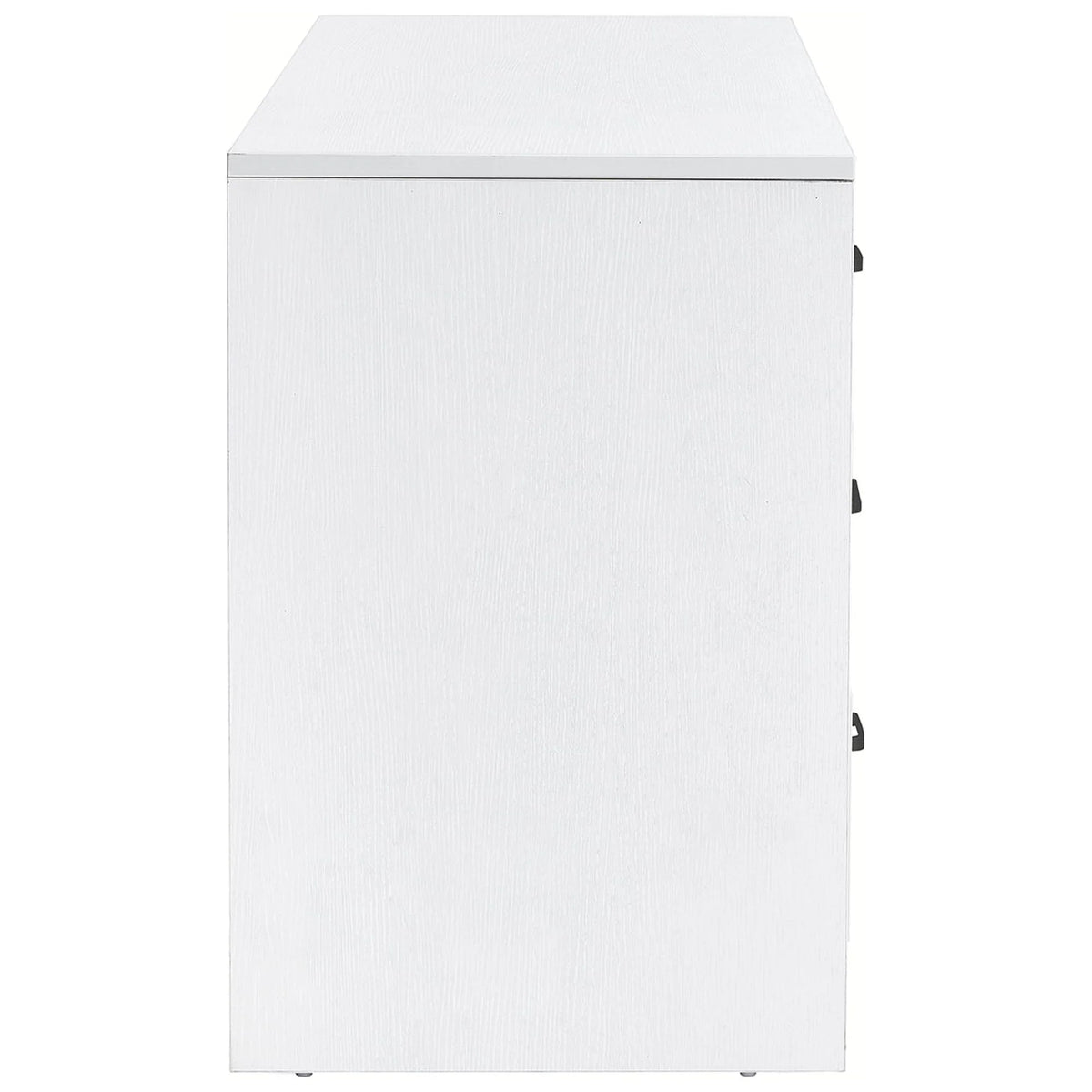 White 6 Drawer Wood Dresser V38974
