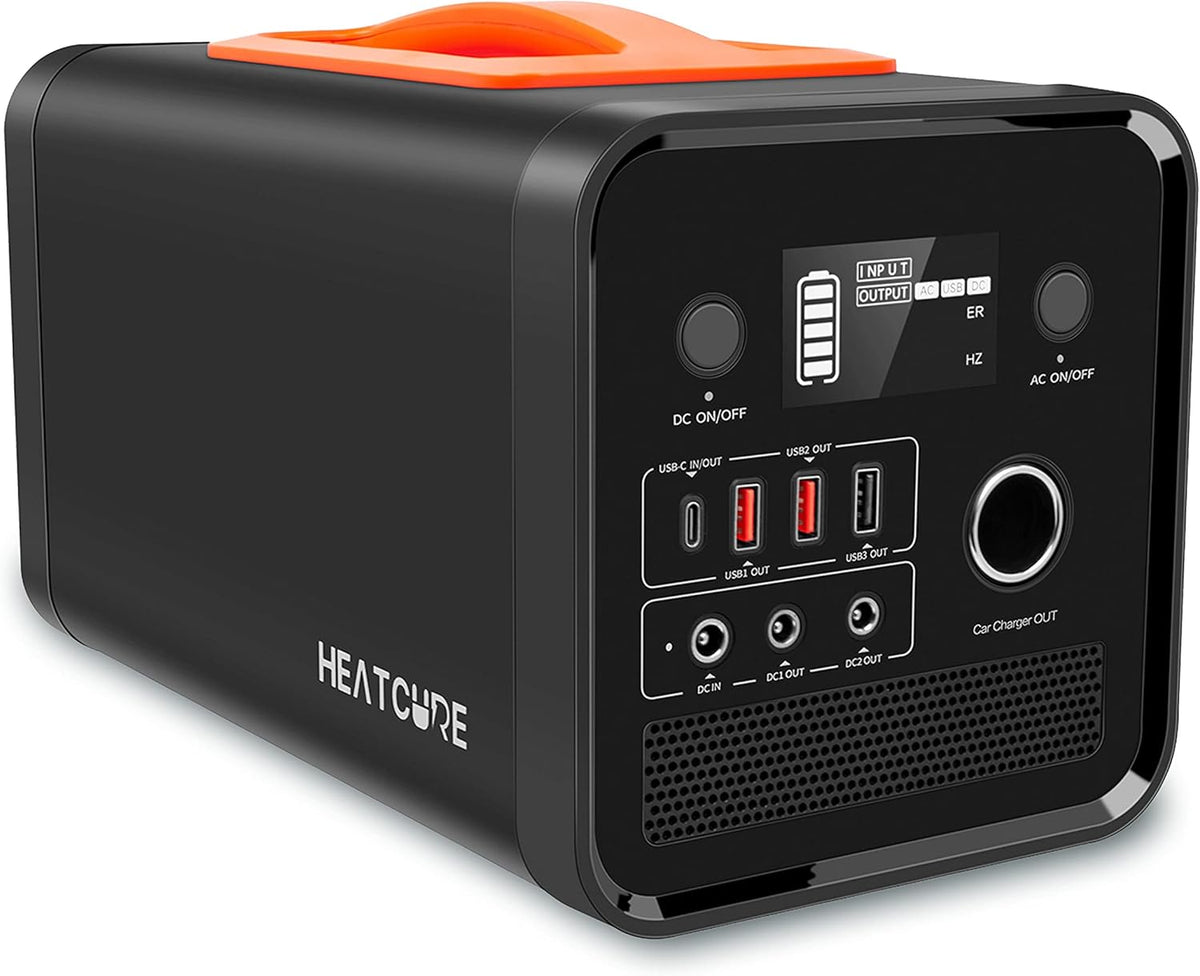 600W Portable Power Station with 4 AC Outlets U330982