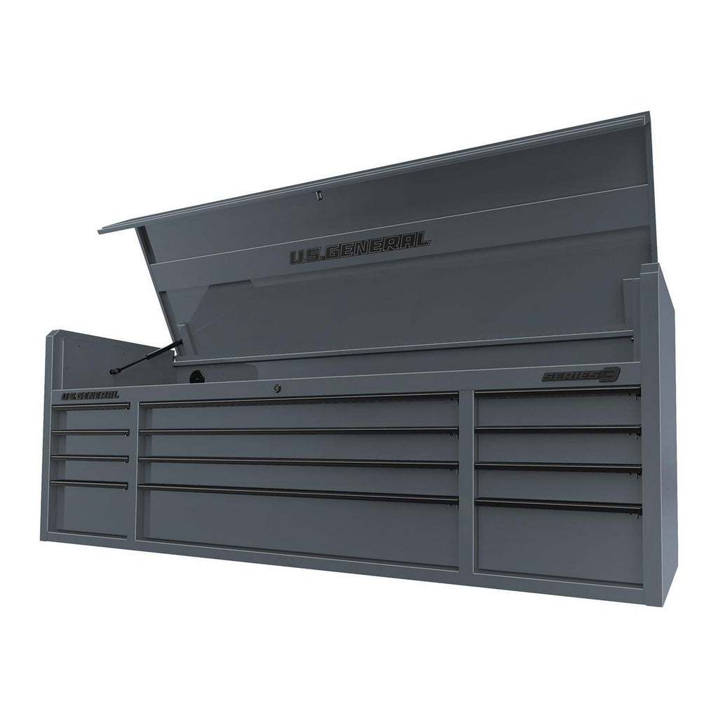 72 in. x 22 in. Triple Bank Top Chest, Red M62434