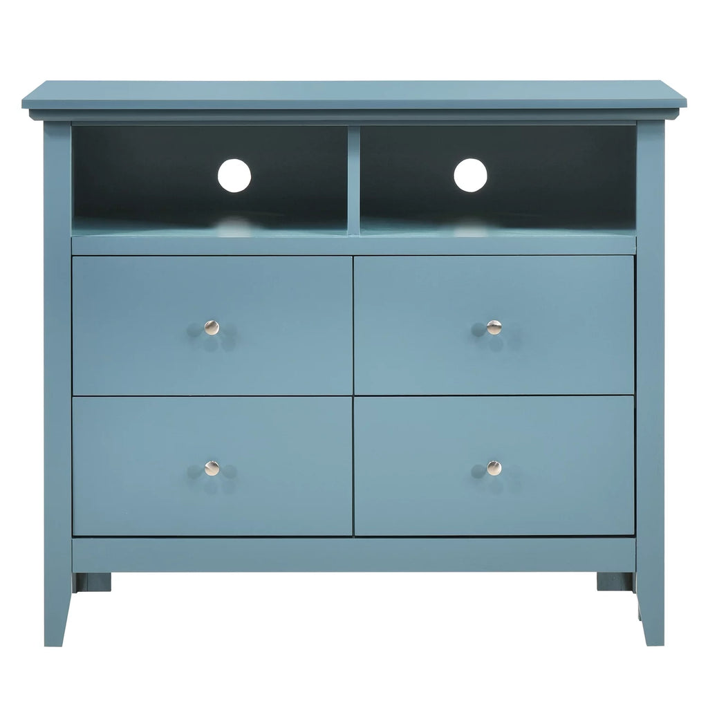 Teal Media Chest X578
