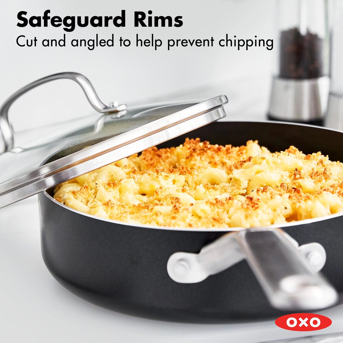 5QT Ceramic Non-Stick Sauté Pan with Lid E330