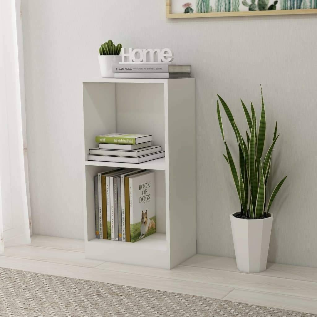4-Tier Gray Chipboard Book Cabinet I987711
