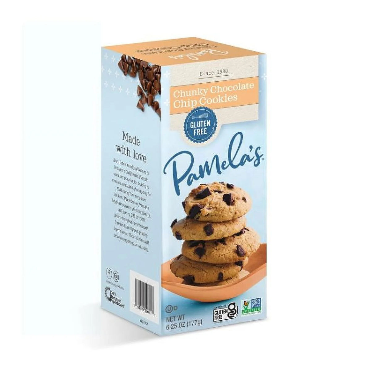 Chunky Choco Chip Cookies 6.25 oz Pack of 6 J8826
