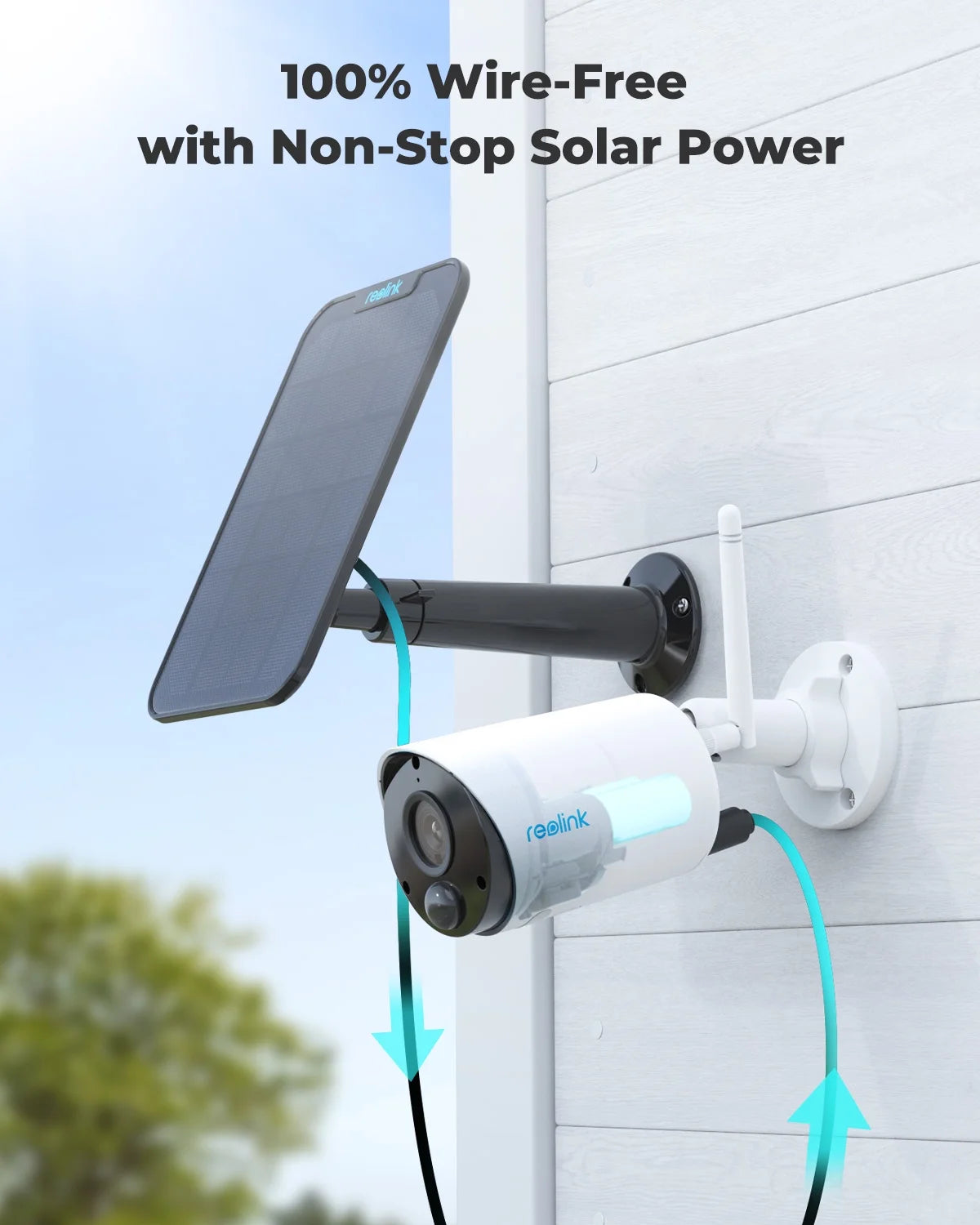 3MP Wireless Battery-Powered Security Camera H20161
