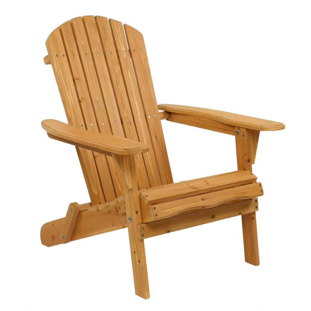 Folding Wooden Adirondack Chair I17301