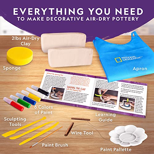 Pottery Wheel Kit for Kids with Air Dry Clay M900