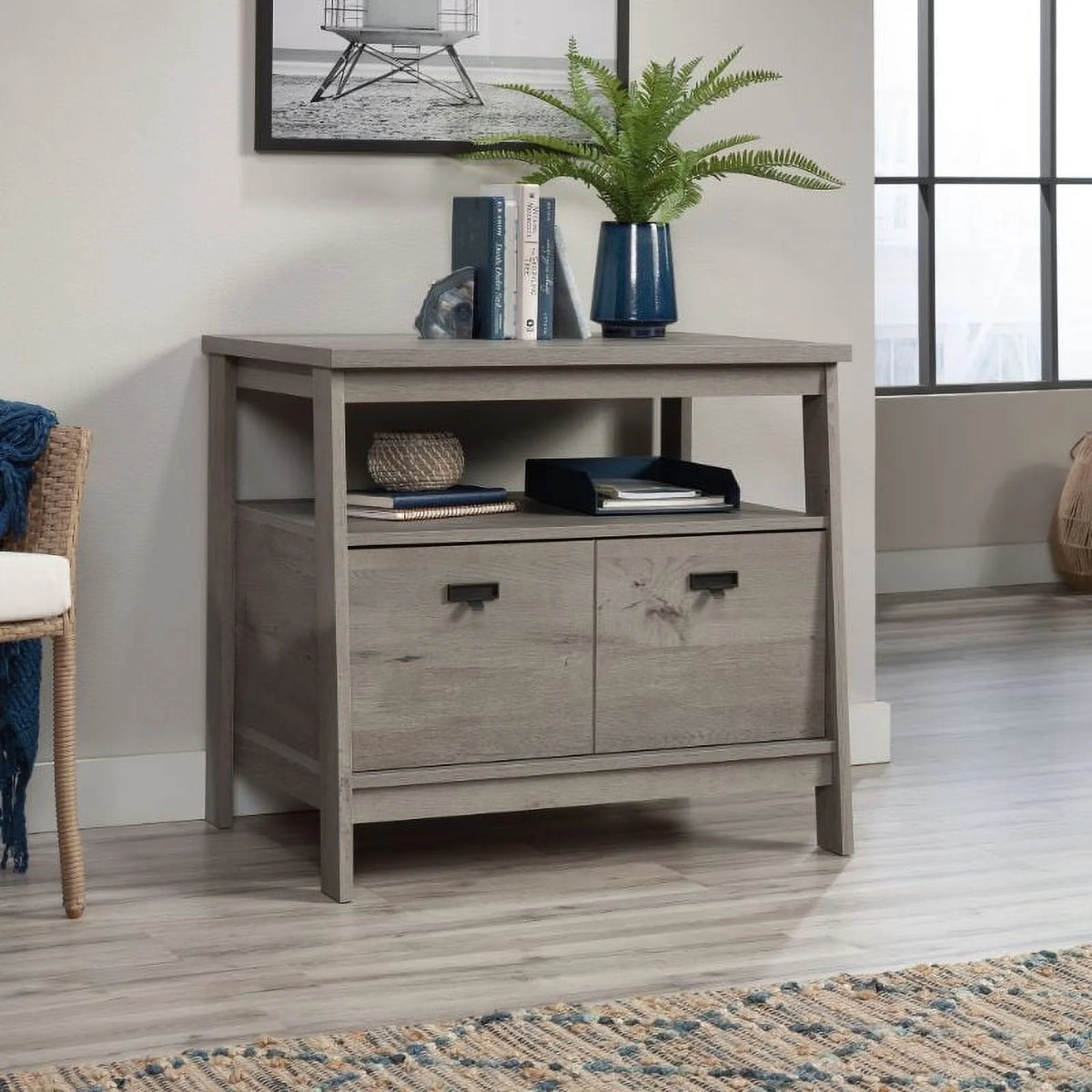 Engineered Wood Lateral File Cabinet O9078