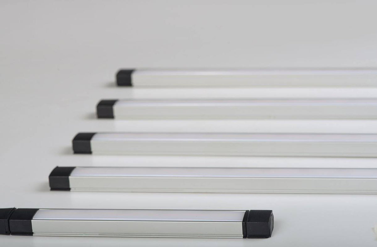 Brushed Aluminum LED Under Cabinet A180422
