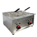 7 gallon Commercial Countertop Deep Fryer 2 Basket Propane M2509