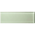 Celedon 4-in x 12-in Unglazed Glass Subway Wall Tile C74444