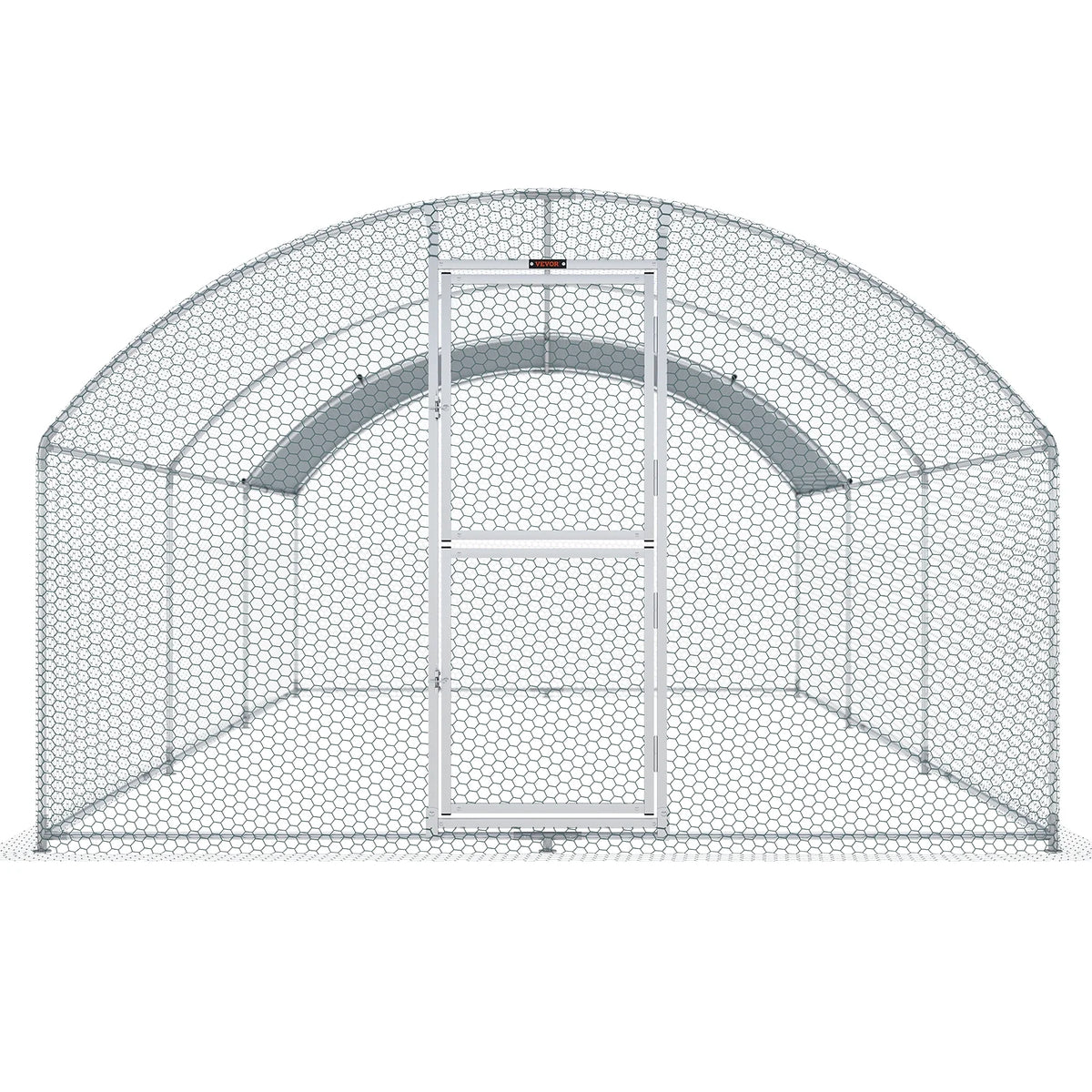 Large Metal Chicken Coop 19.7x9.8x6.6 ft V297