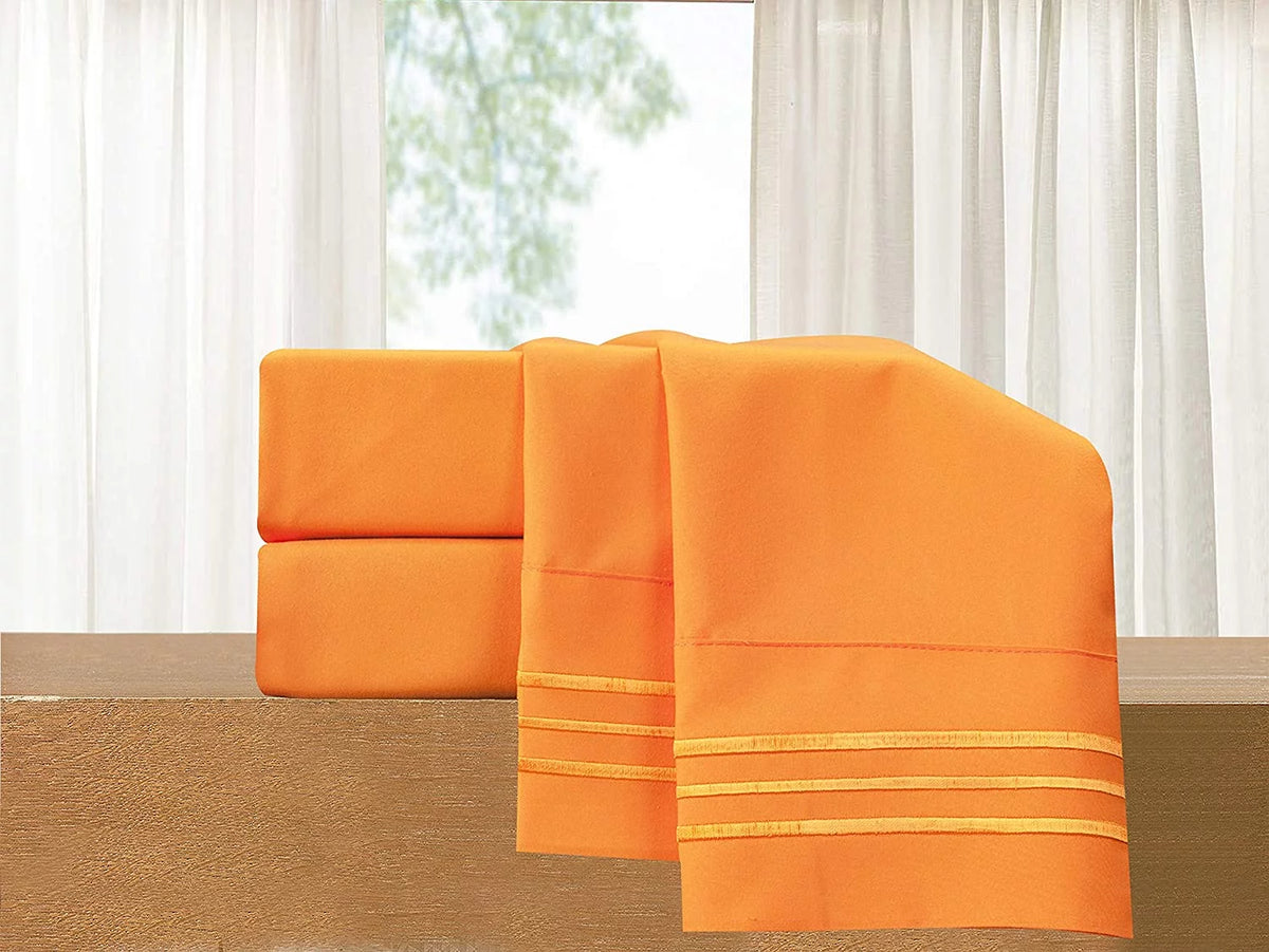 King Orange Sheet Set F86699