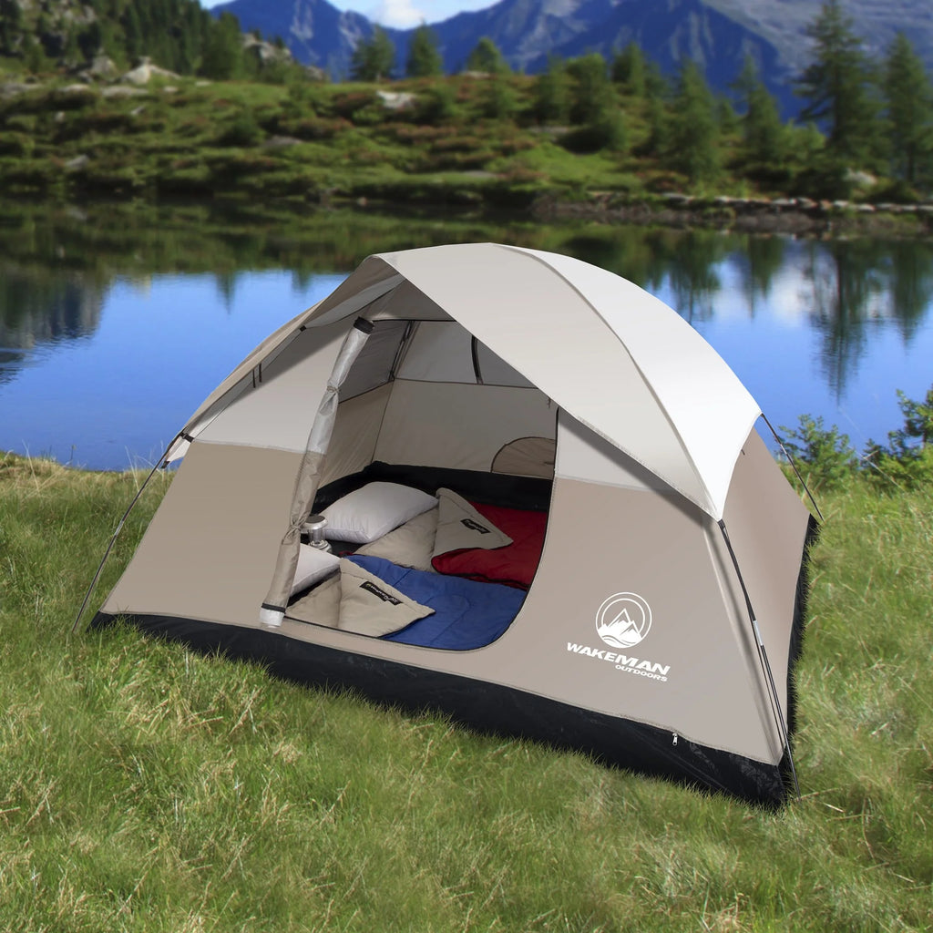 4-Person Water Resistant Dome Tent with Carry Bag Q372759